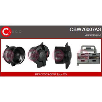 Ventilador habitáculo - CASCO CBW76007AS