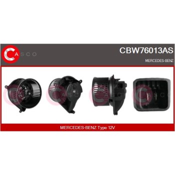 Ventilador habitáculo - CASCO CBW76013AS