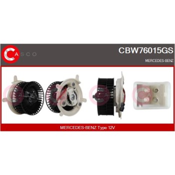 Ventilador habitáculo - CASCO CBW76015GS