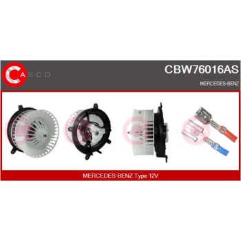 Ventilador habitáculo - CASCO CBW76016AS