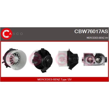Ventilador habitáculo - CASCO CBW76017AS