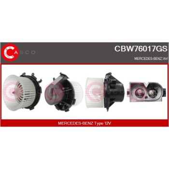 Ventilador habitáculo - CASCO CBW76017GS