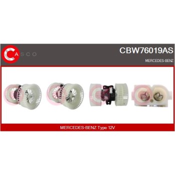 Ventilador habitáculo - CASCO CBW76019AS