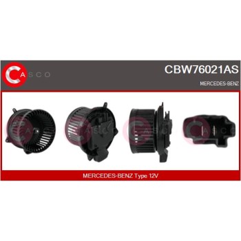 Ventilador habitáculo - CASCO CBW76021AS