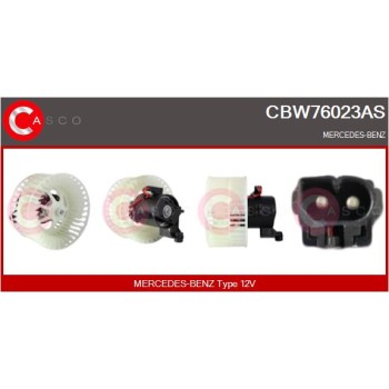 Ventilador habitáculo - CASCO CBW76023AS