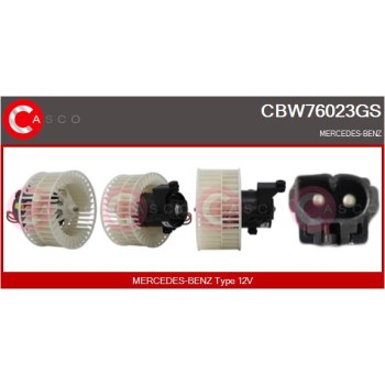 Ventilador habitáculo - CASCO CBW76023GS