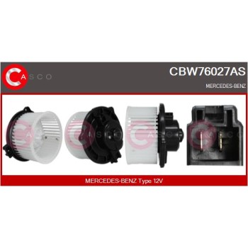 Ventilador habitáculo - CASCO CBW76027AS