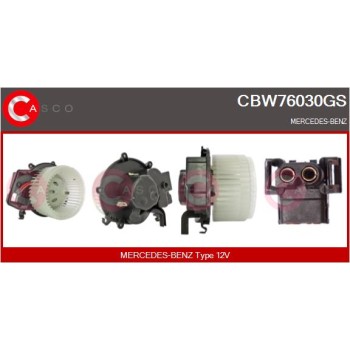 Ventilador habitáculo - CASCO CBW76030GS