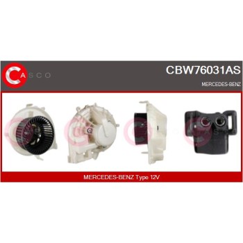 Ventilador habitáculo - CASCO CBW76031AS