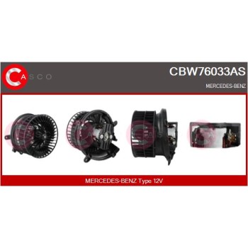 Ventilador habitáculo - CASCO CBW76033AS