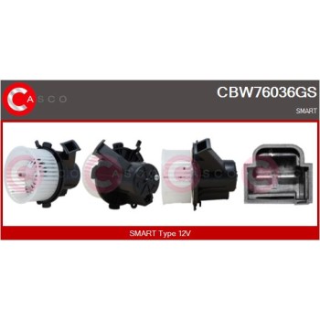 Ventilador habitáculo - CASCO CBW76036GS