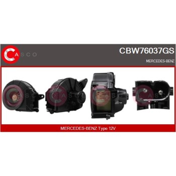 Ventilador habitáculo - CASCO CBW76037GS