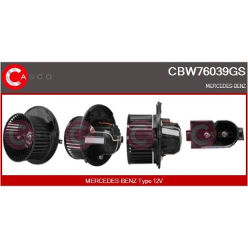 Ventilador habitáculo - CASCO CBW76039GS