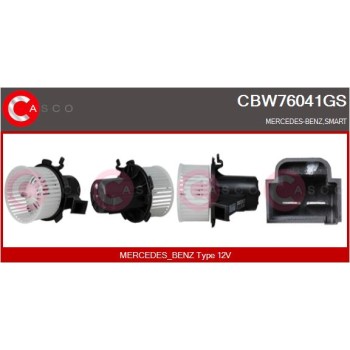 Ventilador habitáculo - CASCO CBW76041GS