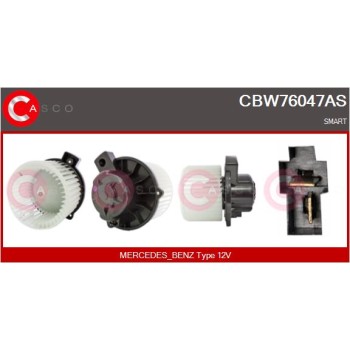 Ventilador habitáculo - CASCO CBW76047AS