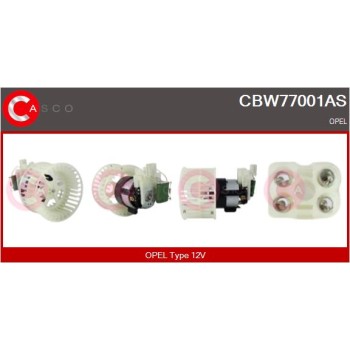 Ventilador habitáculo - CASCO CBW77001AS