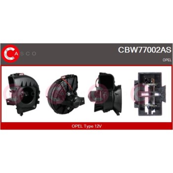 Ventilador habitáculo - CASCO CBW77002AS