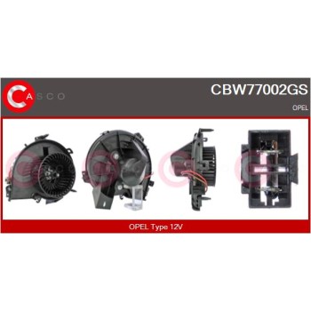 Ventilador habitáculo - CASCO CBW77002GS
