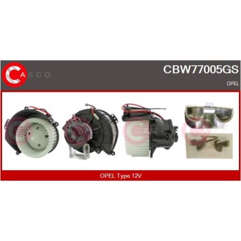 Ventilador habitáculo - CASCO CBW77005GS