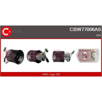 Ventilador habitáculo - CASCO CBW77006AS