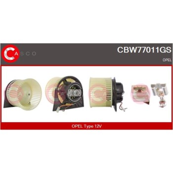 Ventilador habitáculo - CASCO CBW77011GS