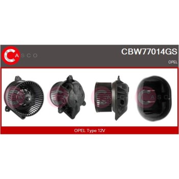 Ventilador habitáculo - CASCO CBW77014GS