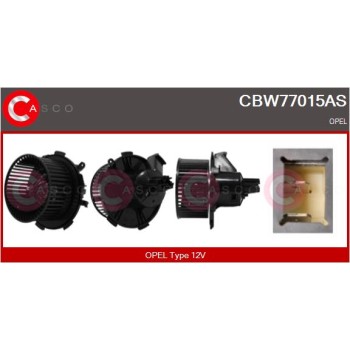 Ventilador habitáculo - CASCO CBW77015AS
