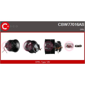 Ventilador habitáculo - CASCO CBW77016AS