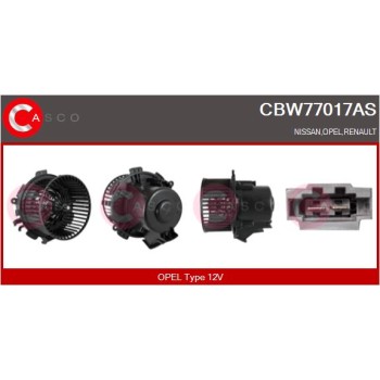 Ventilador habitáculo - CASCO CBW77017AS