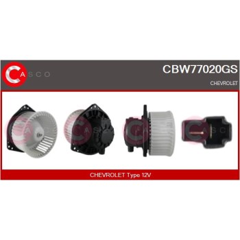 Ventilador habitáculo - CASCO CBW77020GS