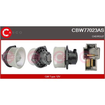 Ventilador habitáculo - CASCO CBW77023AS