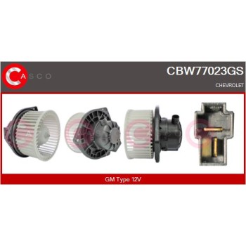 Ventilador habitáculo - CASCO CBW77023GS