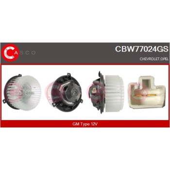 Ventilador habitáculo - CASCO CBW77024GS