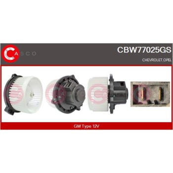 Ventilador habitáculo - CASCO CBW77025GS