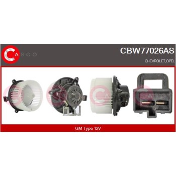 Ventilador habitáculo - CASCO CBW77026AS