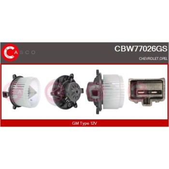 Ventilador habitáculo - CASCO CBW77026GS