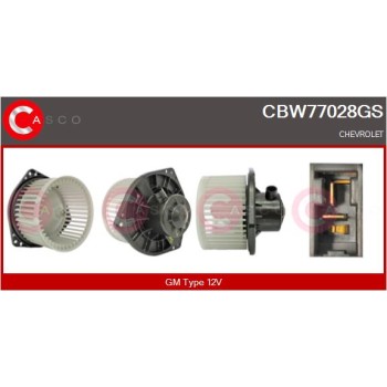 Ventilador habitáculo - CASCO CBW77028GS
