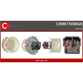 Ventilador habitáculo - CASCO CBW77030GS