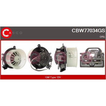 Ventilador habitáculo - CASCO CBW77034GS
