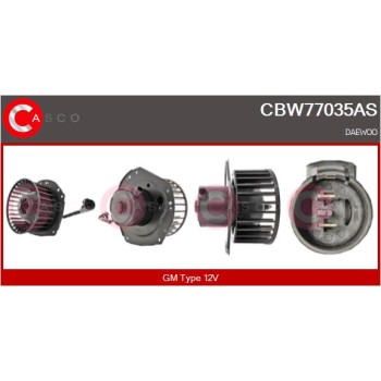 Ventilador habitáculo - CASCO CBW77035AS