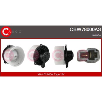 Ventilador habitáculo - CASCO CBW78000AS