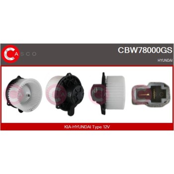 Ventilador habitáculo - CASCO CBW78000GS