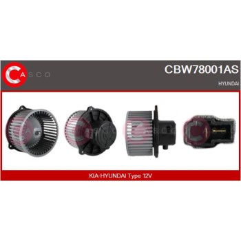 Ventilador habitáculo - CASCO CBW78001AS