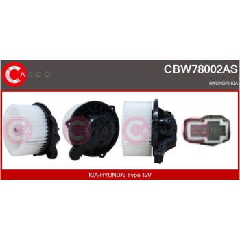 Ventilador habitáculo - CASCO CBW78002AS