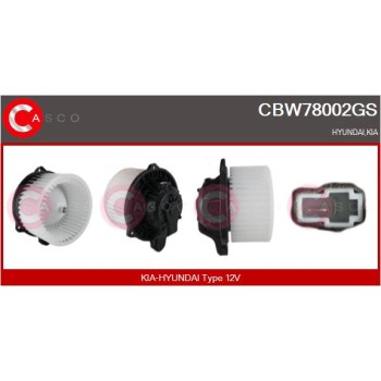 Ventilador habitáculo - CASCO CBW78002GS