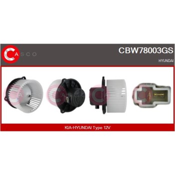 Ventilador habitáculo - CASCO CBW78003GS