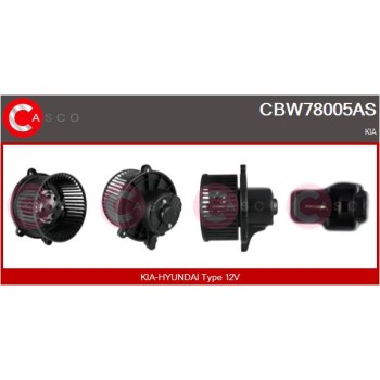 Ventilador habitáculo - CASCO CBW78005AS