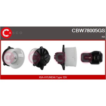 Ventilador habitáculo - CASCO CBW78005GS