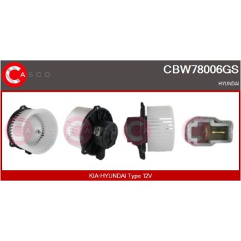 Ventilador habitáculo - CASCO CBW78006GS