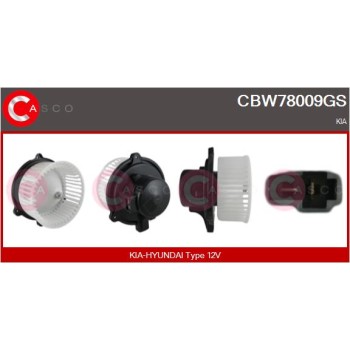 Ventilador habitáculo - CASCO CBW78009GS